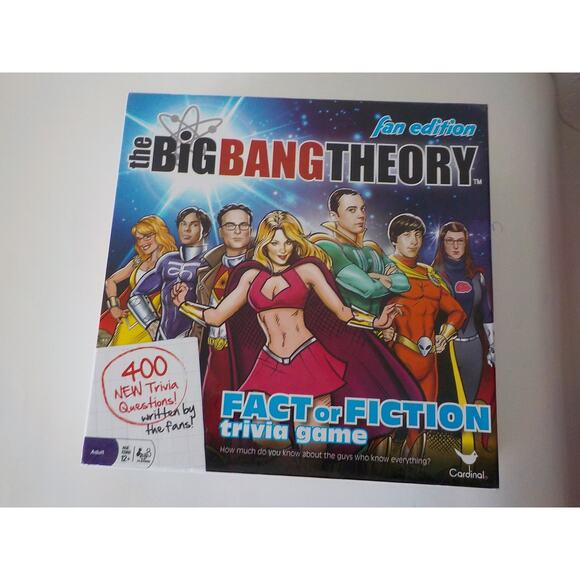 Big Bang Theory Game Fan Edition Trivia Adult 12+ - Picture 4 of 10